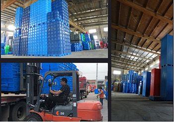 Plastic Pallet With Steels Plastic Pallet With Steels