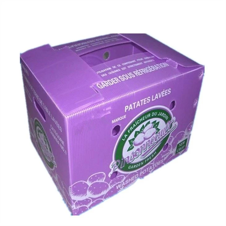 Kotak Pallet Kemasan Kemasan Bergelombang